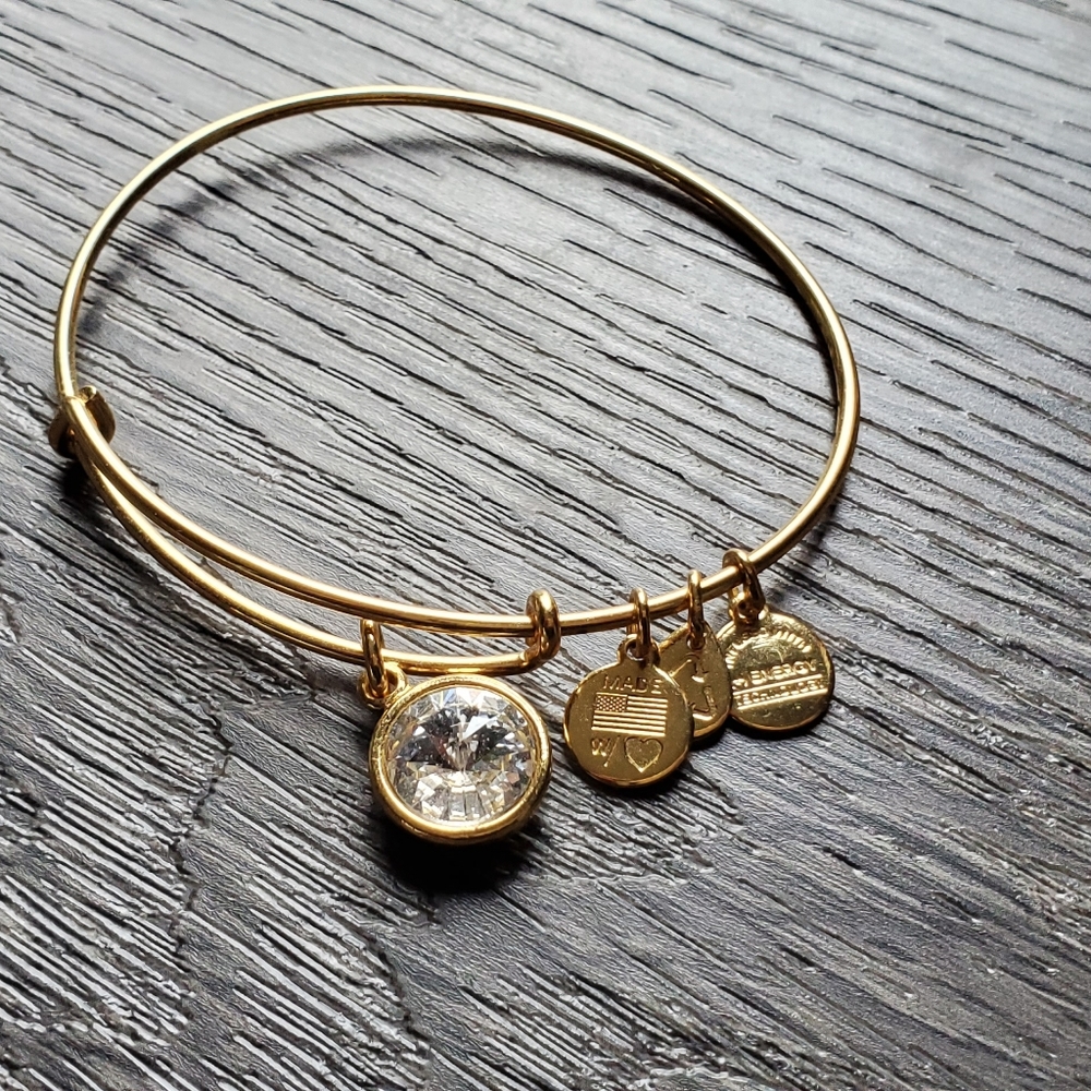Alex and Ani gold bracelet